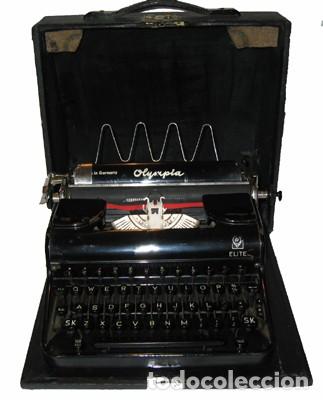 Antig&uuml;edades: M&aacute;quina escribir OLYMPIA - Foto 1