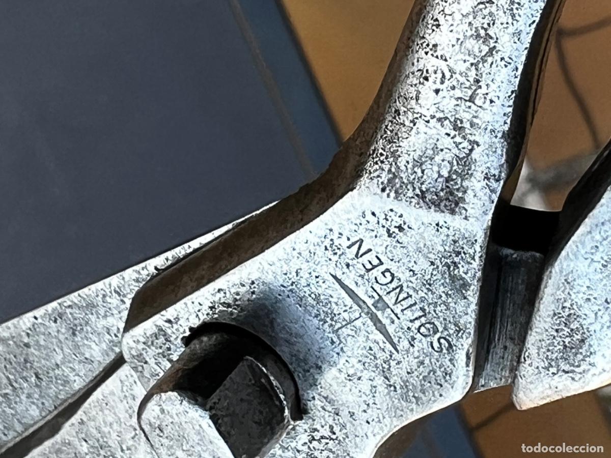 Antig&uuml;edades: Tijeras de sastre SOLINGER de 22 cm de largo afiladas - Foto 8