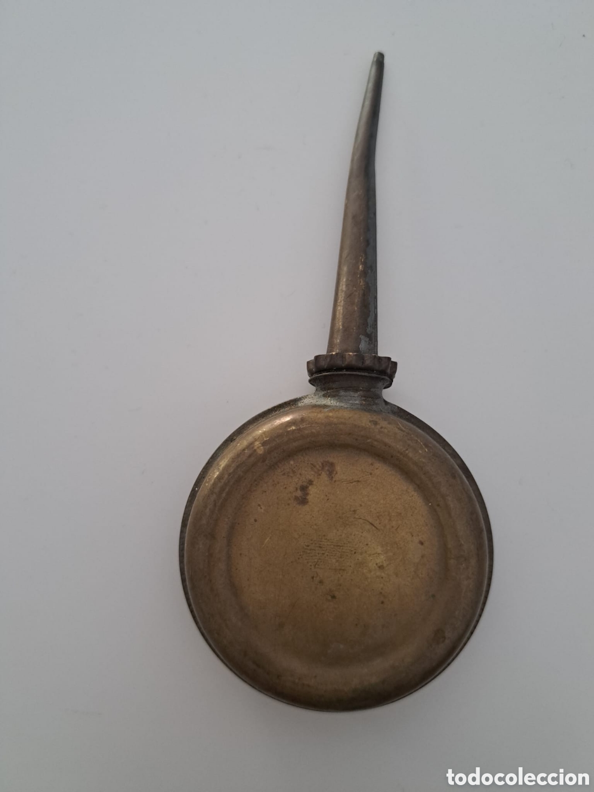 Antig&uuml;edades: Antigua aceitera maquina de coser - Foto 1