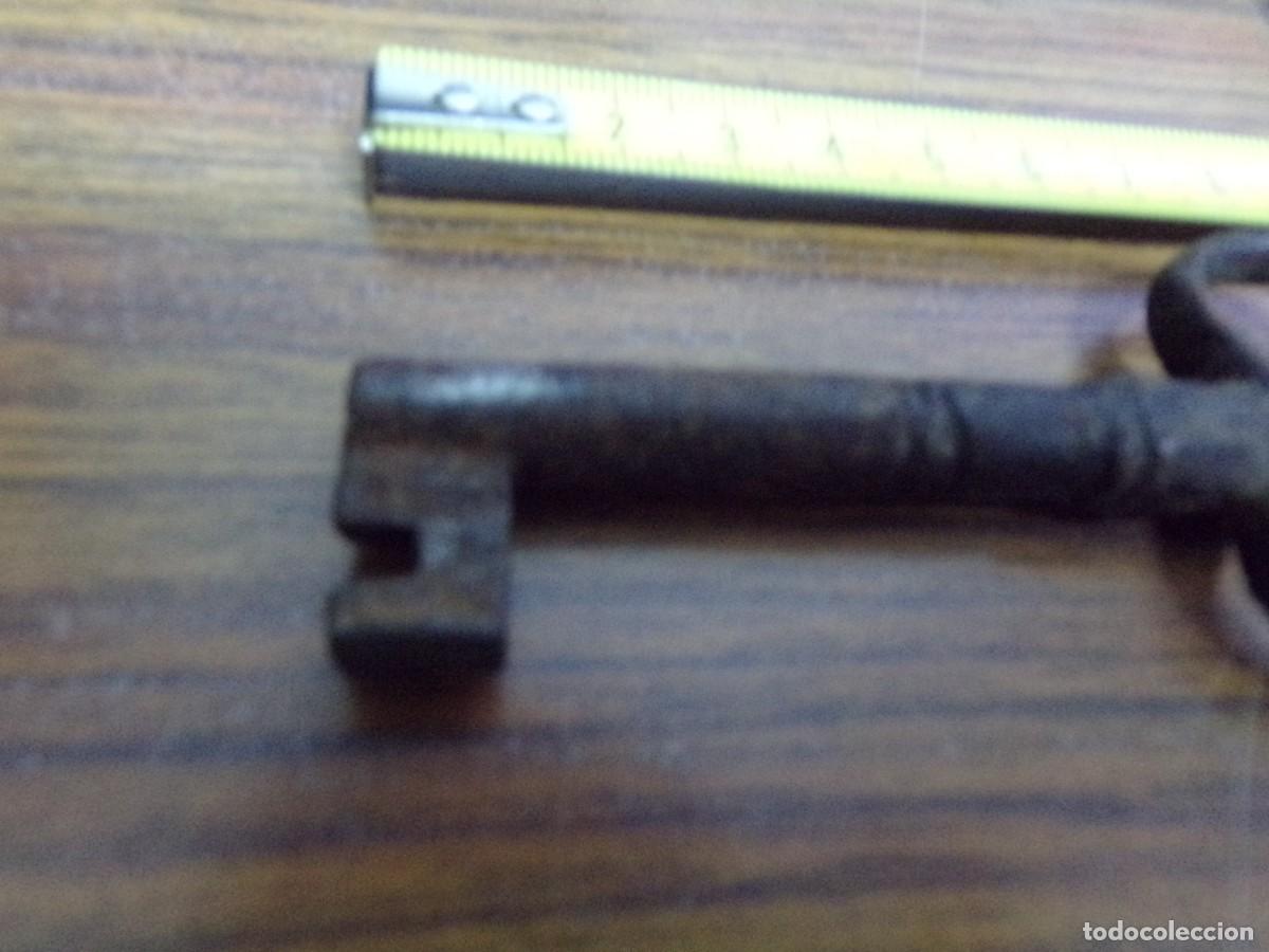 Antig&uuml;edades: ESTAMOS LIQUIDANDO. LLAVE HIERRO FORJADO gotica - Foto 3