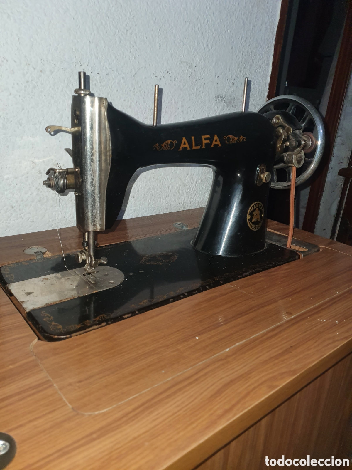 maquina de coser alfa de los años 60-70 - Buy Antique sewing machines Alfa  on todocoleccion