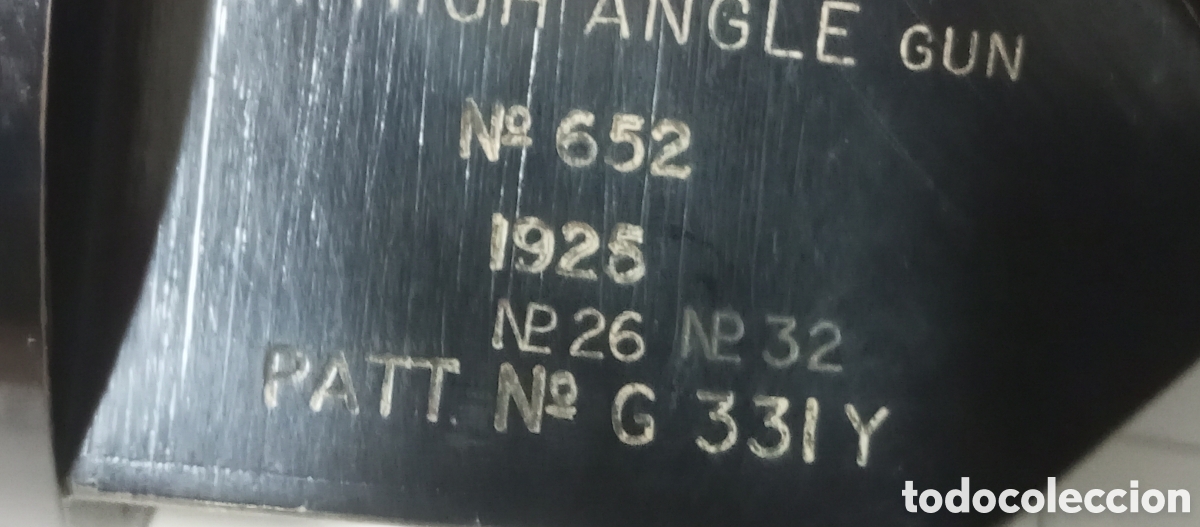 Antig&uuml;edades: Telescopio Original OTTWAY de Tiro , 1925 - Foto 9