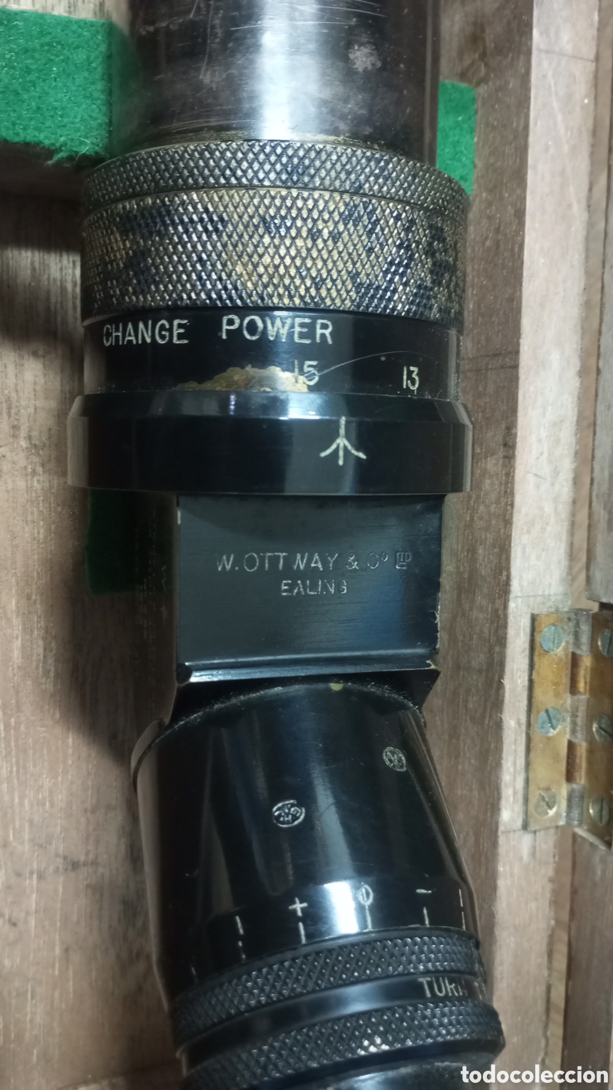 Antig&uuml;edades: Telescopio Original OTTWAY de Tiro , 1925 - Foto 24
