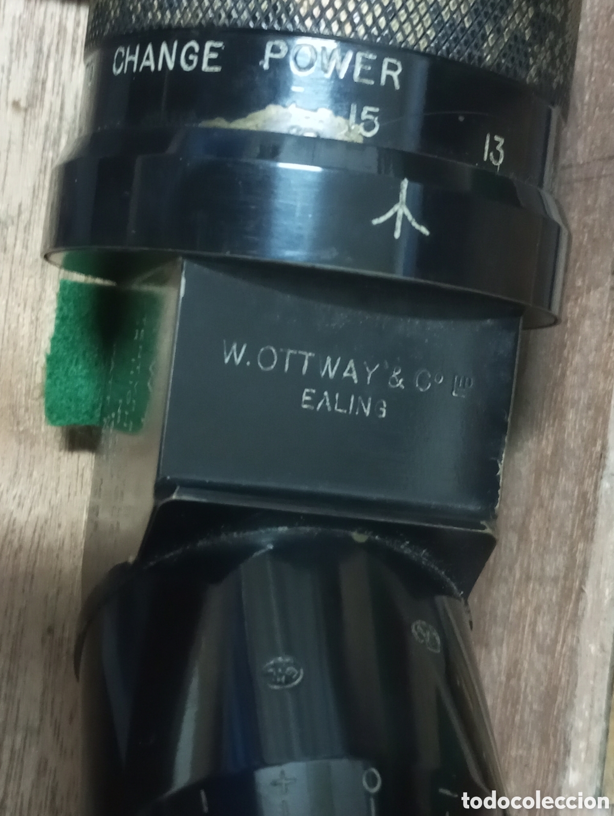 Antig&uuml;edades: Telescopio Original OTTWAY de Tiro , 1925 - Foto 28