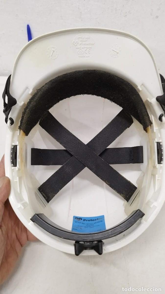 antiguo casco de seguridad homologado para obra - Acquista Attrezzi  professionali antichi di muratura su todocoleccion