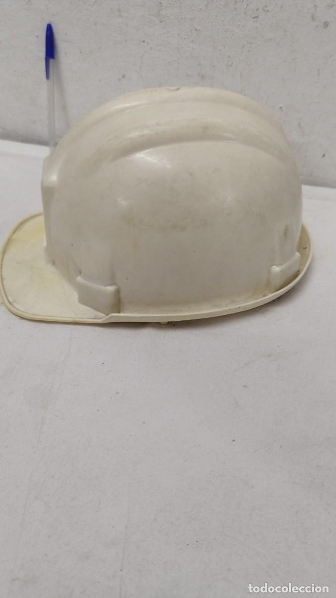 Antig&uuml;edades: Antiguo casco de trabajo,obra obrero constructores - Foto 5