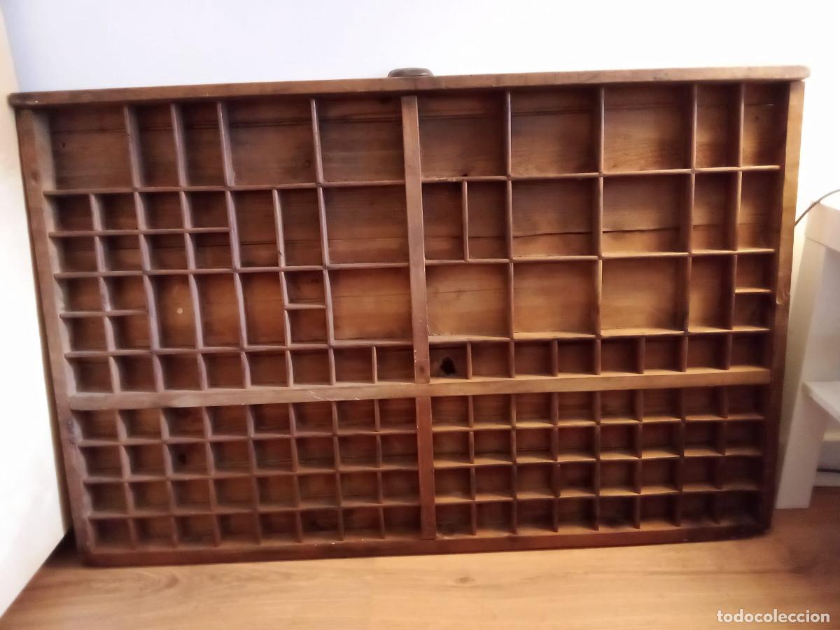 Antig&uuml;edades: Cajon imprenta - Foto 1