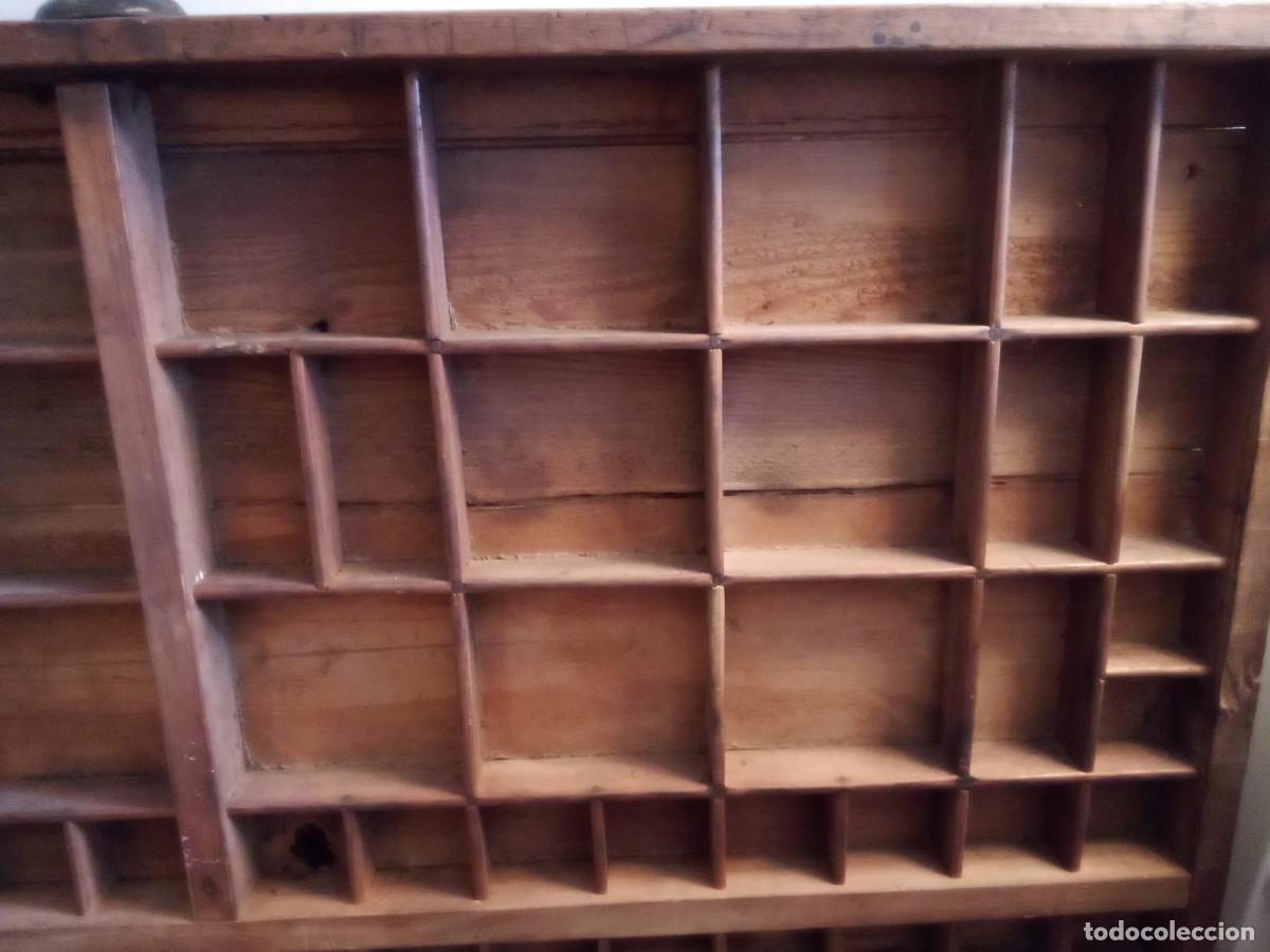 Antig&uuml;edades: Cajon imprenta - Foto 3