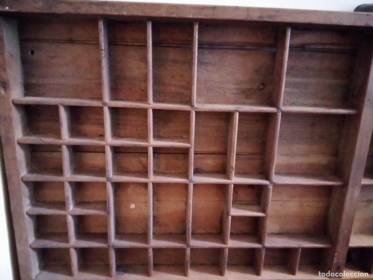Antig&uuml;edades: Cajon imprenta - Foto 4