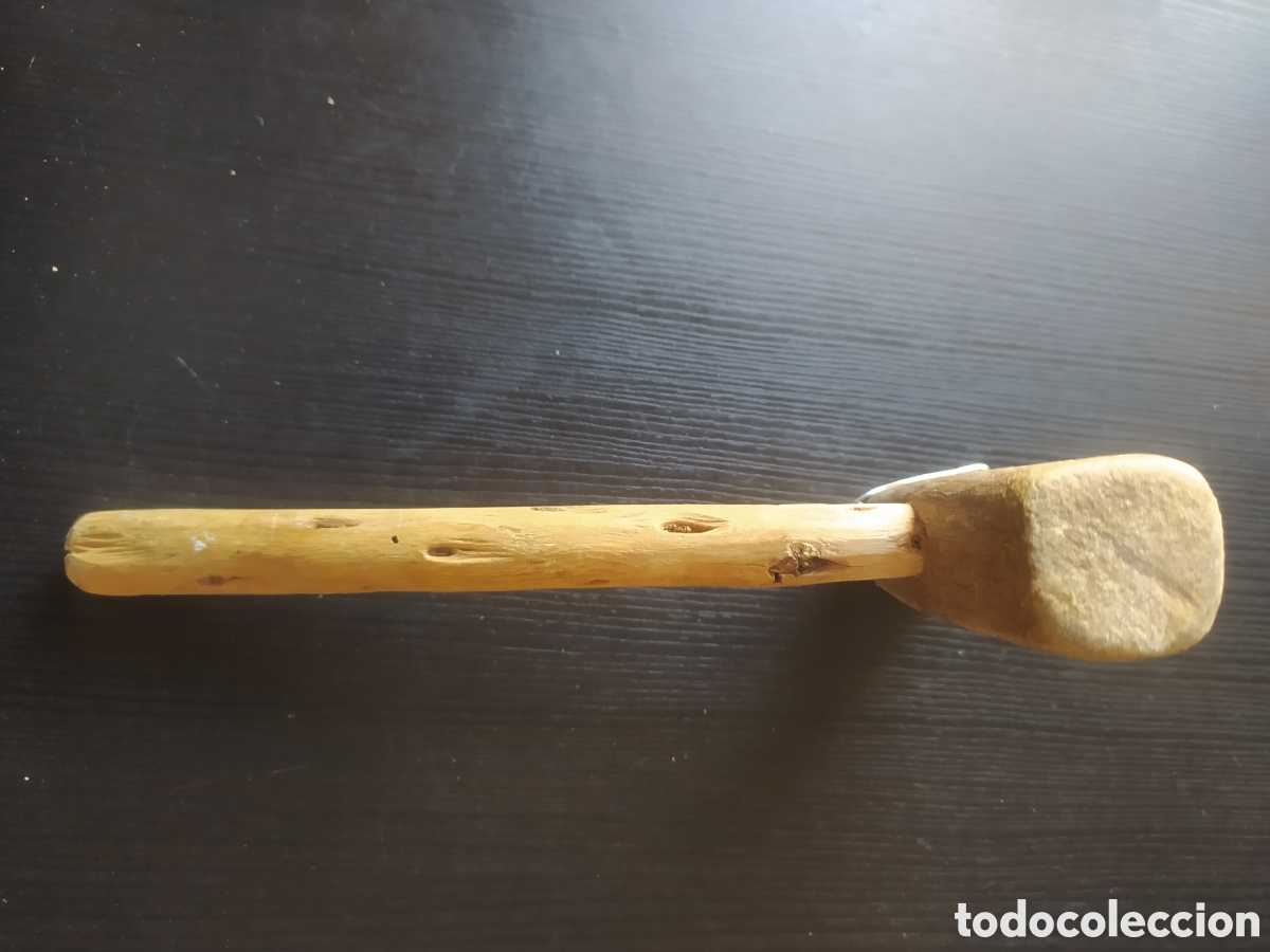 Antig&uuml;edades: Mazo de madera antiguo - Foto 2