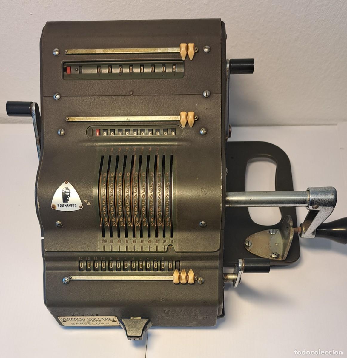 Antig&uuml;edades: M&Aacute;QUINA CALCULAR BRUNSVIGA - Foto 1