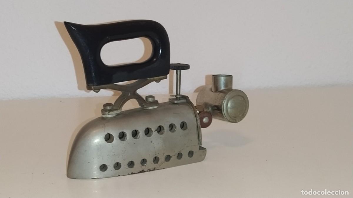 Antig&uuml;edades: ANTIGUA Y RARA PLANCHA DE ALCOHOL. - Foto 3