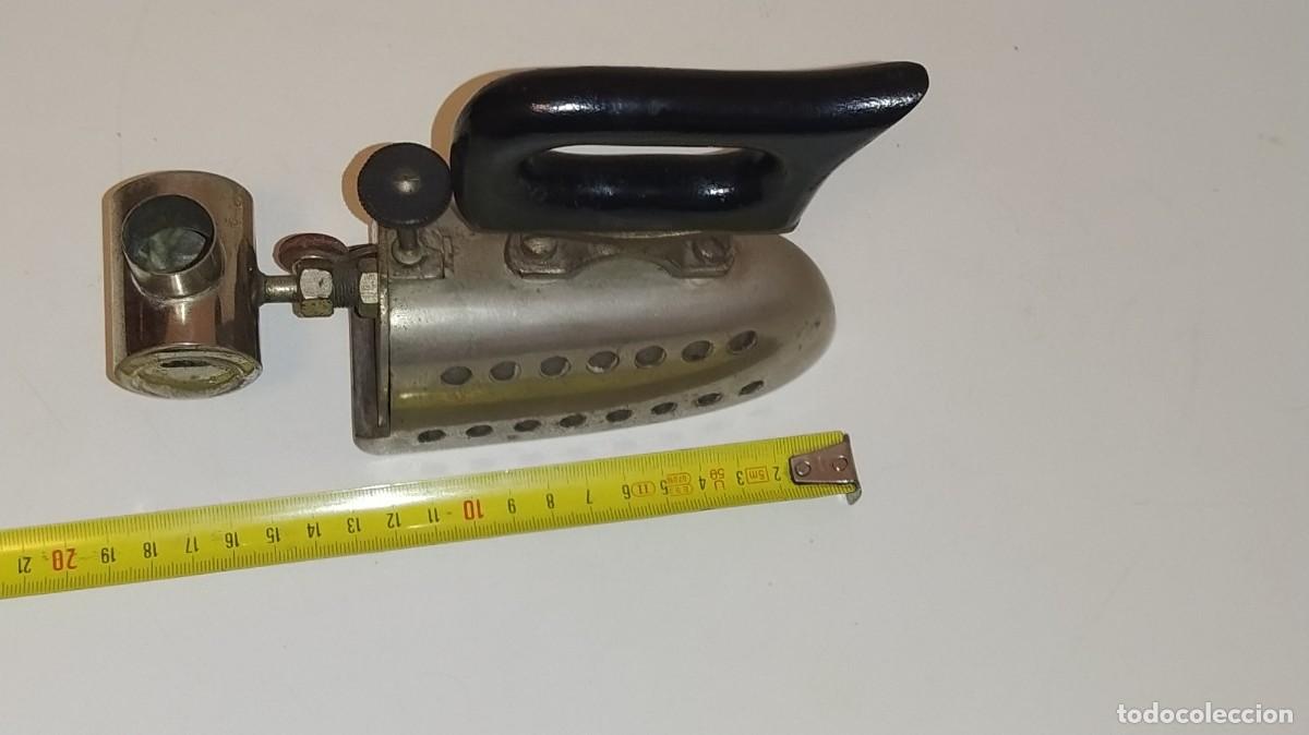 Antig&uuml;edades: ANTIGUA Y RARA PLANCHA DE ALCOHOL. - Foto 9