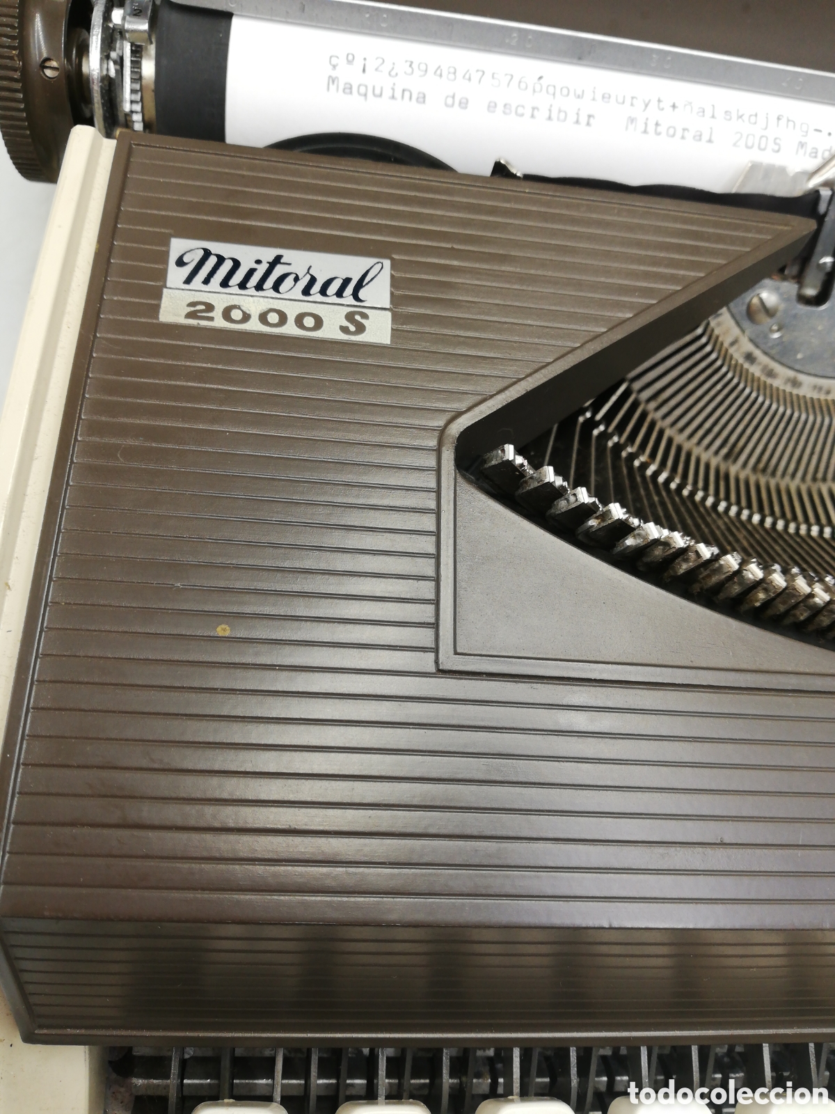 Antig&uuml;edades: M&aacute;quina de escribir Mitoral - Foto 4