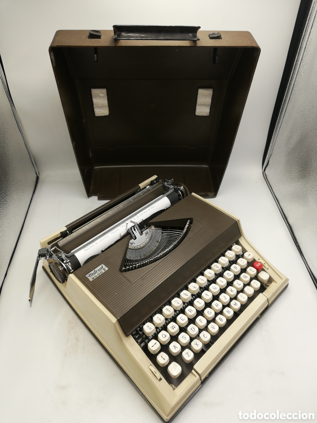 Antig&uuml;edades: M&aacute;quina de escribir Mitoral - Foto 9