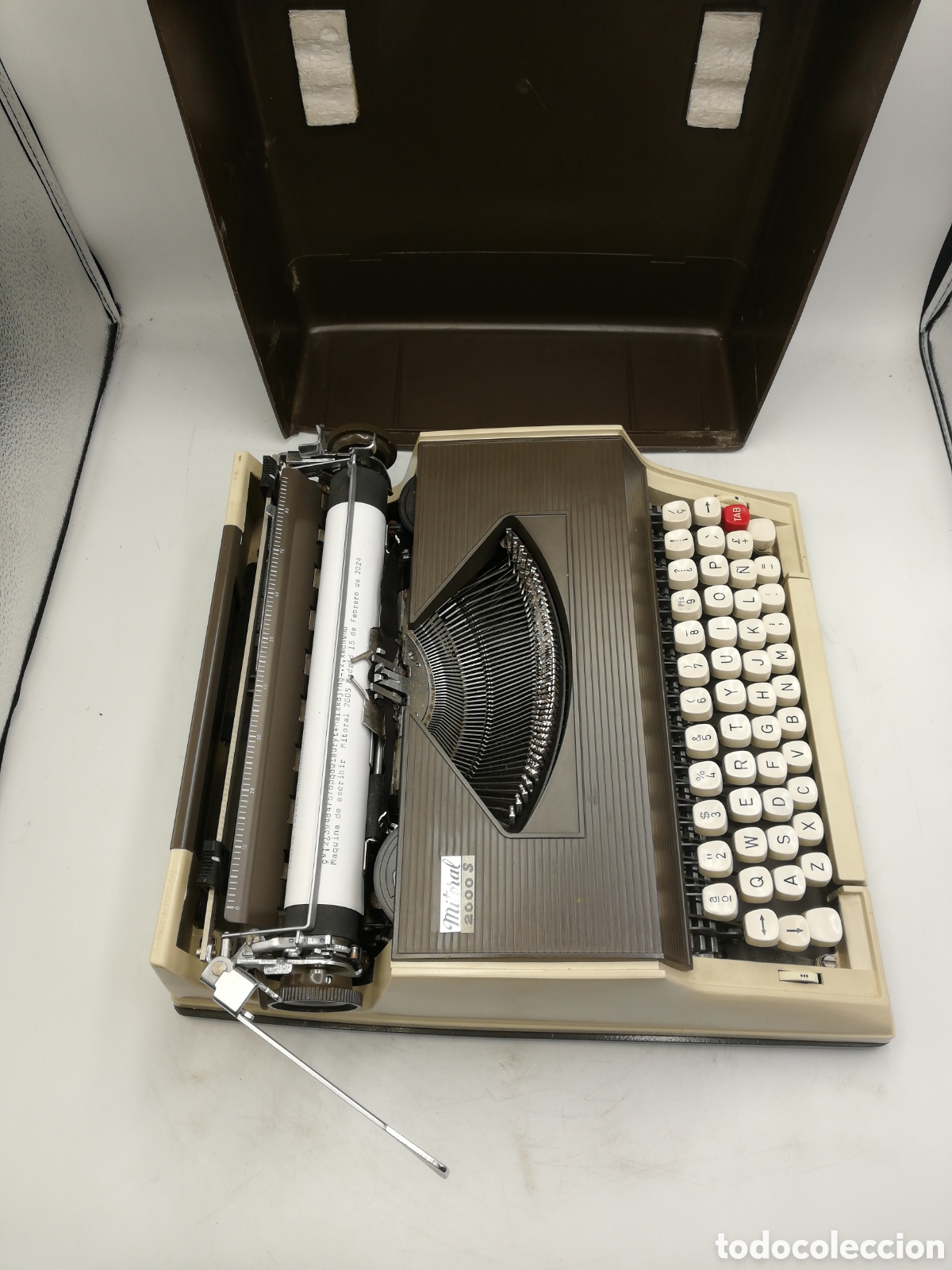 Antig&uuml;edades: M&aacute;quina de escribir Mitoral - Foto 10