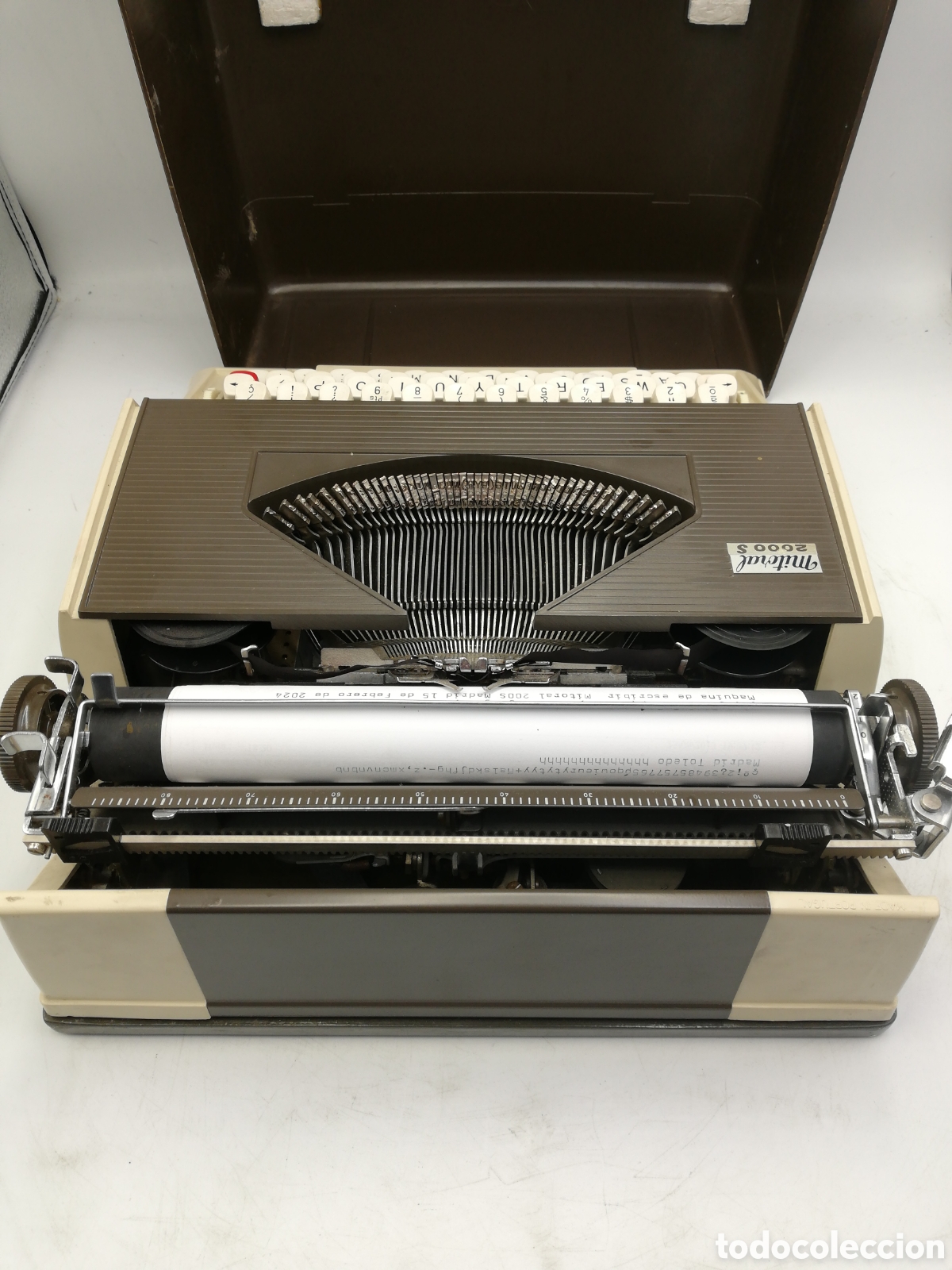 Antig&uuml;edades: M&aacute;quina de escribir Mitoral - Foto 11