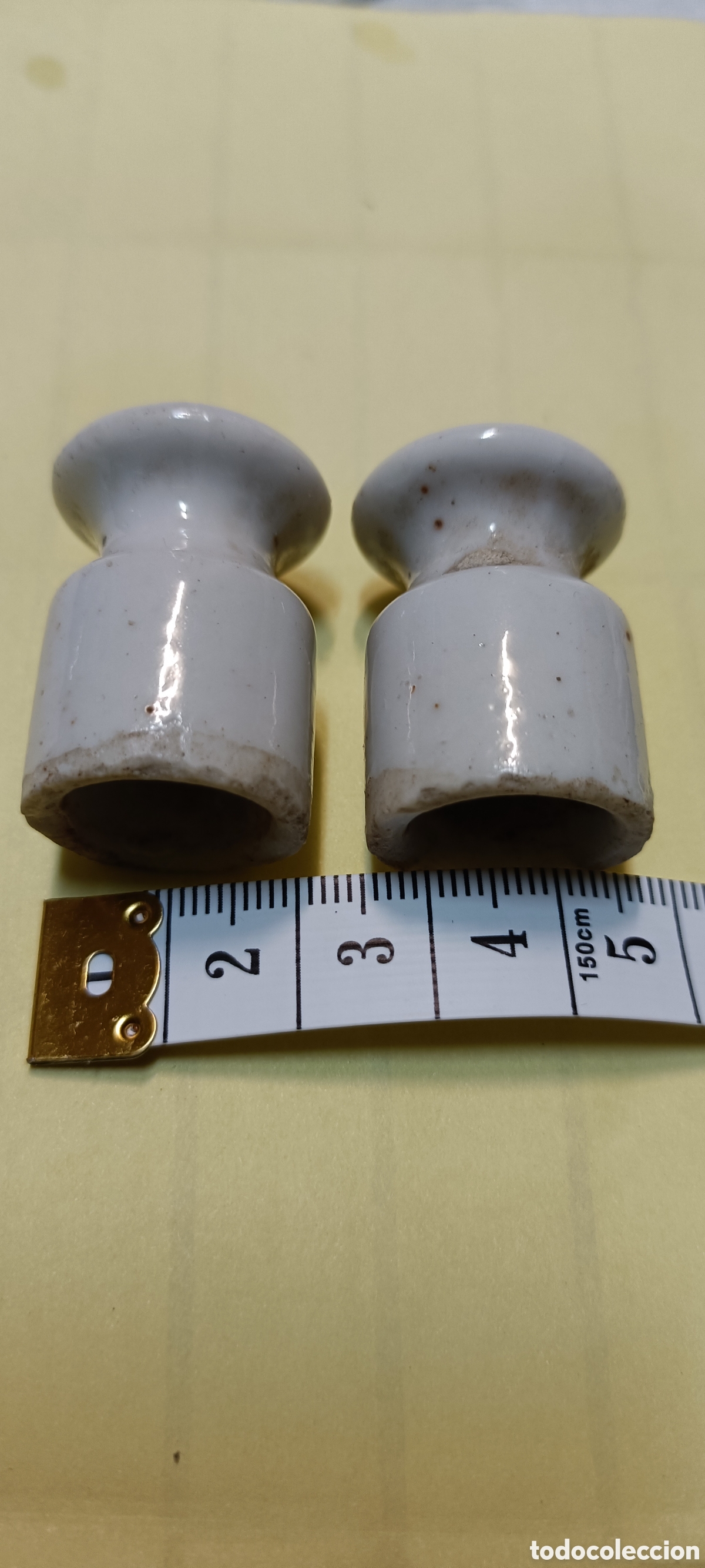 Antig&uuml;edades: J&iacute;caras, aislantes el&eacute;ctricos q - Foto 3