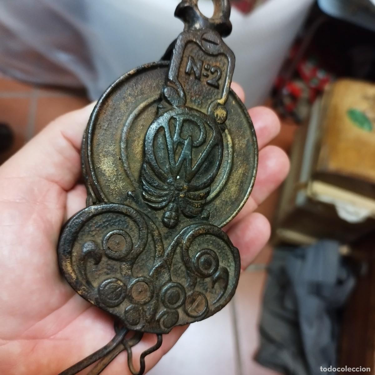 Antig&uuml;edades: Antigua Polea de Hierro PW N&deg;2 - Foto 4
