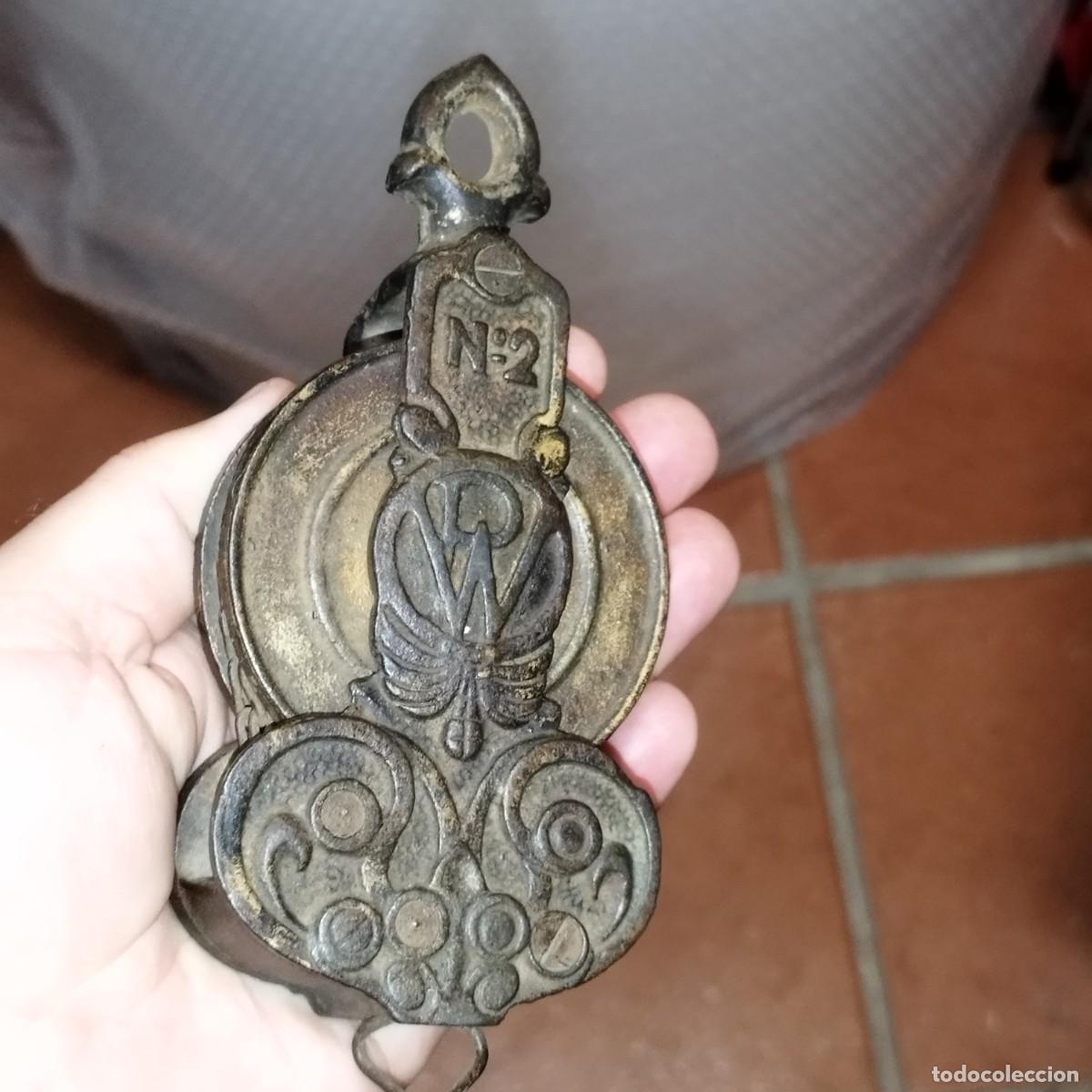 Antig&uuml;edades: Antigua Polea de Hierro PW N&deg;2 - Foto 12