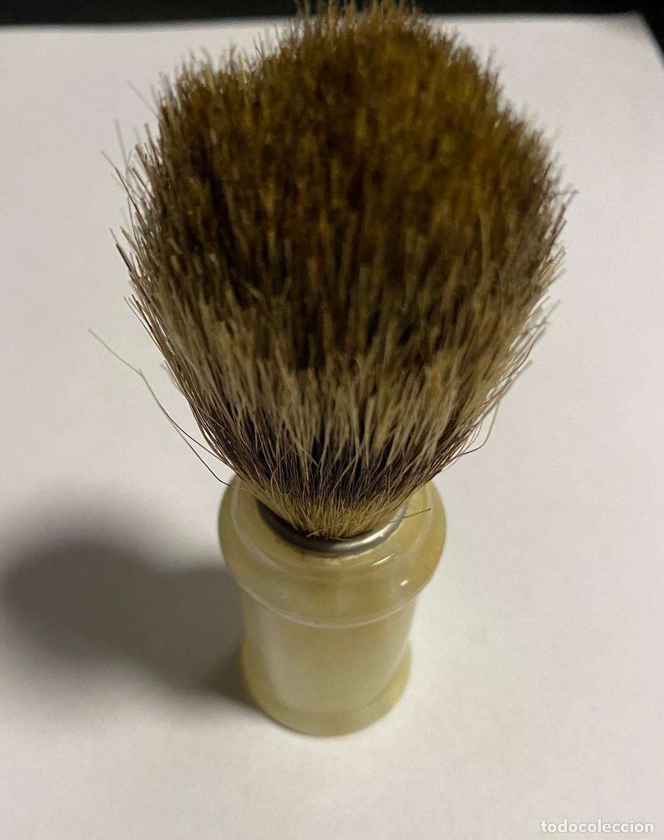 Antig&uuml;edades: BROCHA DE AFEITAR PELO NATURAL SIN USAR - Foto 1