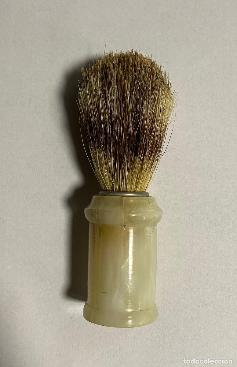 Antig&uuml;edades: BROCHA DE AFEITAR PELO NATURAL SIN USAR - Foto 3