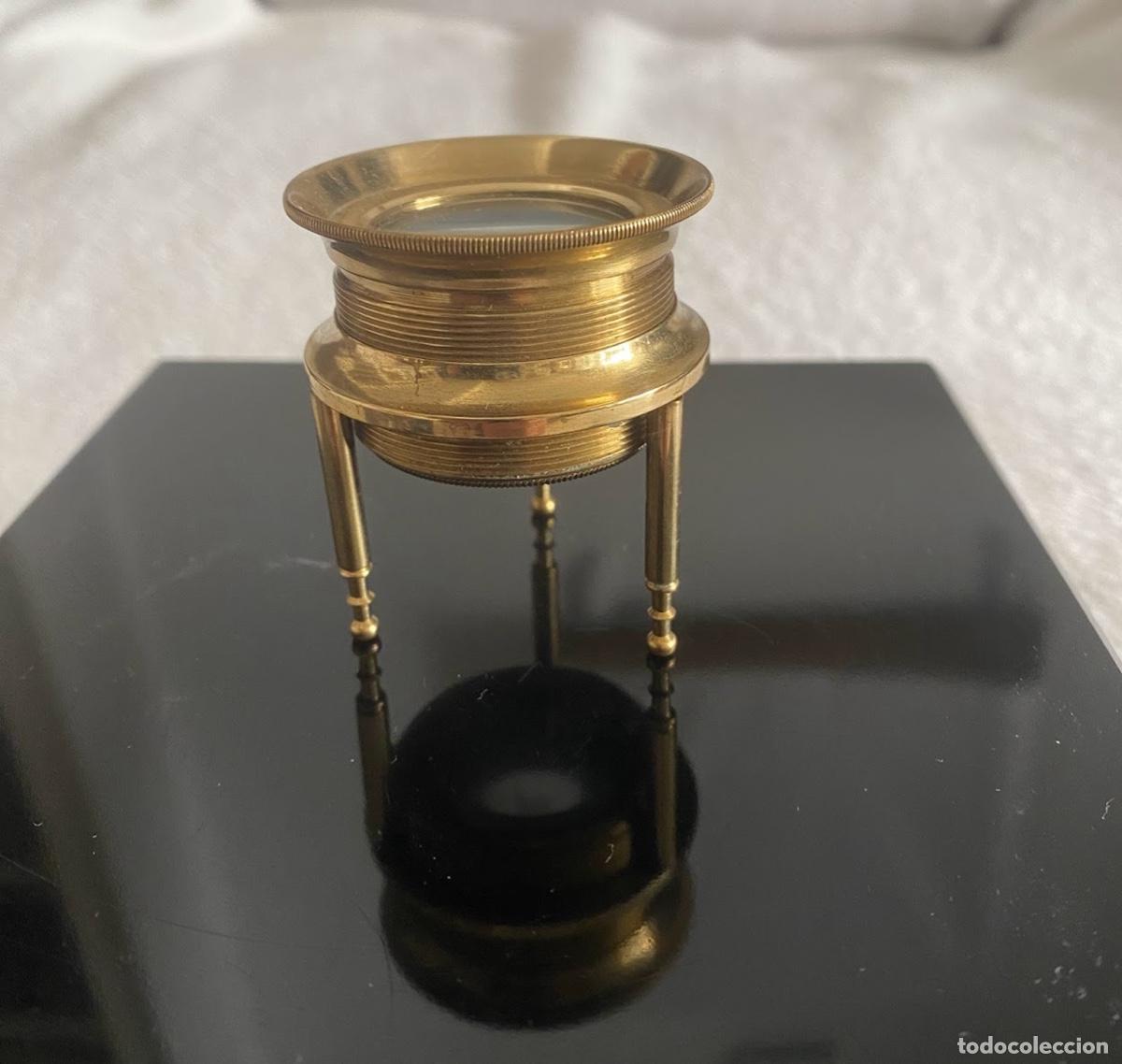 Antig&uuml;edades: Lupa de laton Van Cort Instruments - Foto 1