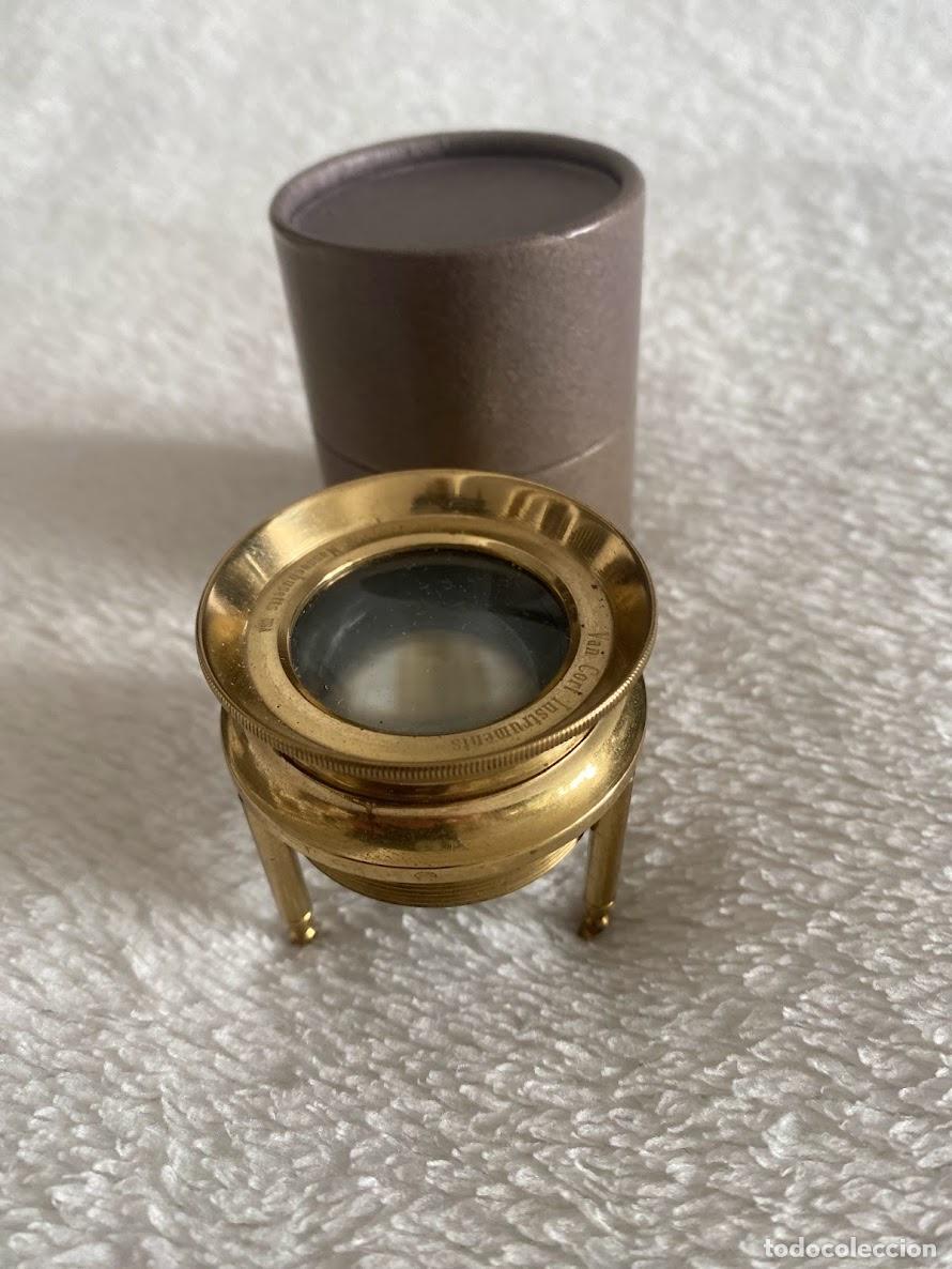 Antig&uuml;edades: Lupa de laton Van Cort Instruments - Foto 2
