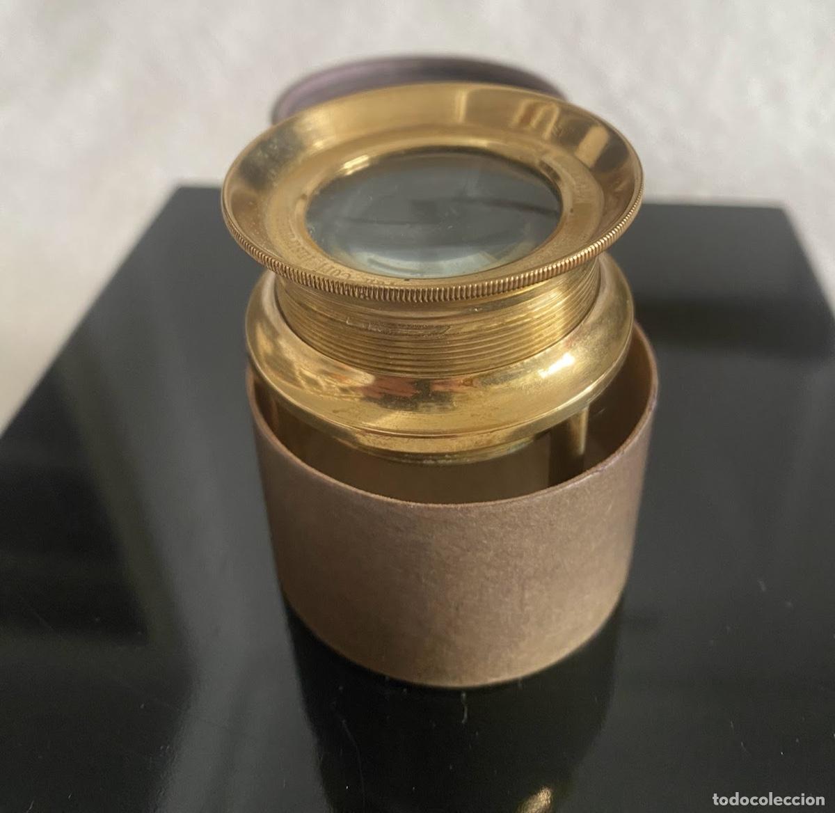 Antig&uuml;edades: Lupa de laton Van Cort Instruments - Foto 3