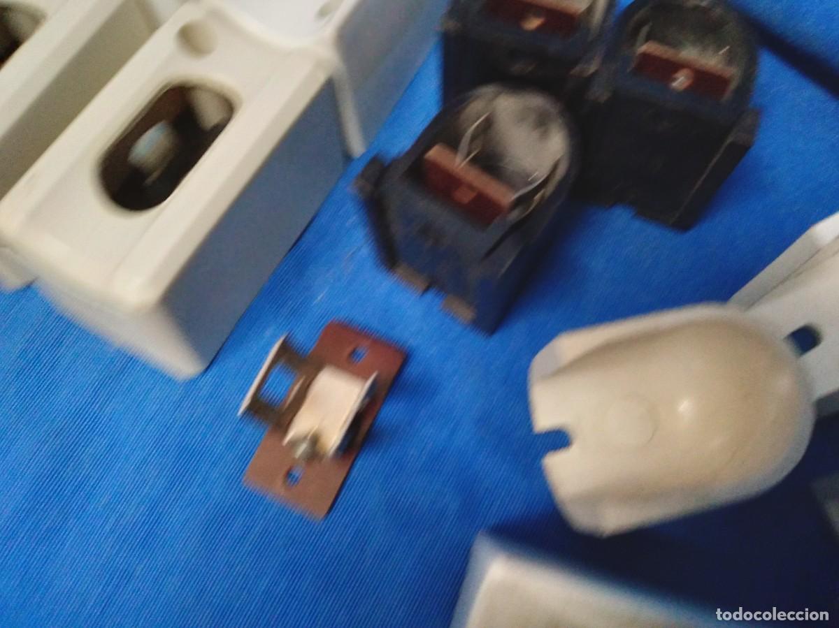Antig&uuml;edades: LOTE SURTIDO DE PORTA-L&Aacute;MPARAS SOFITO - Foto 3