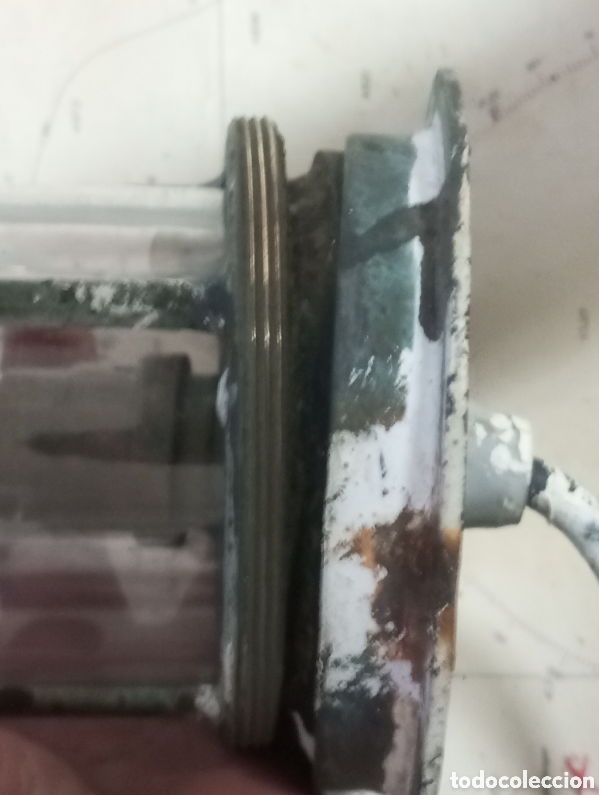 Antig&uuml;edades: Farol de barco original - Foto 11