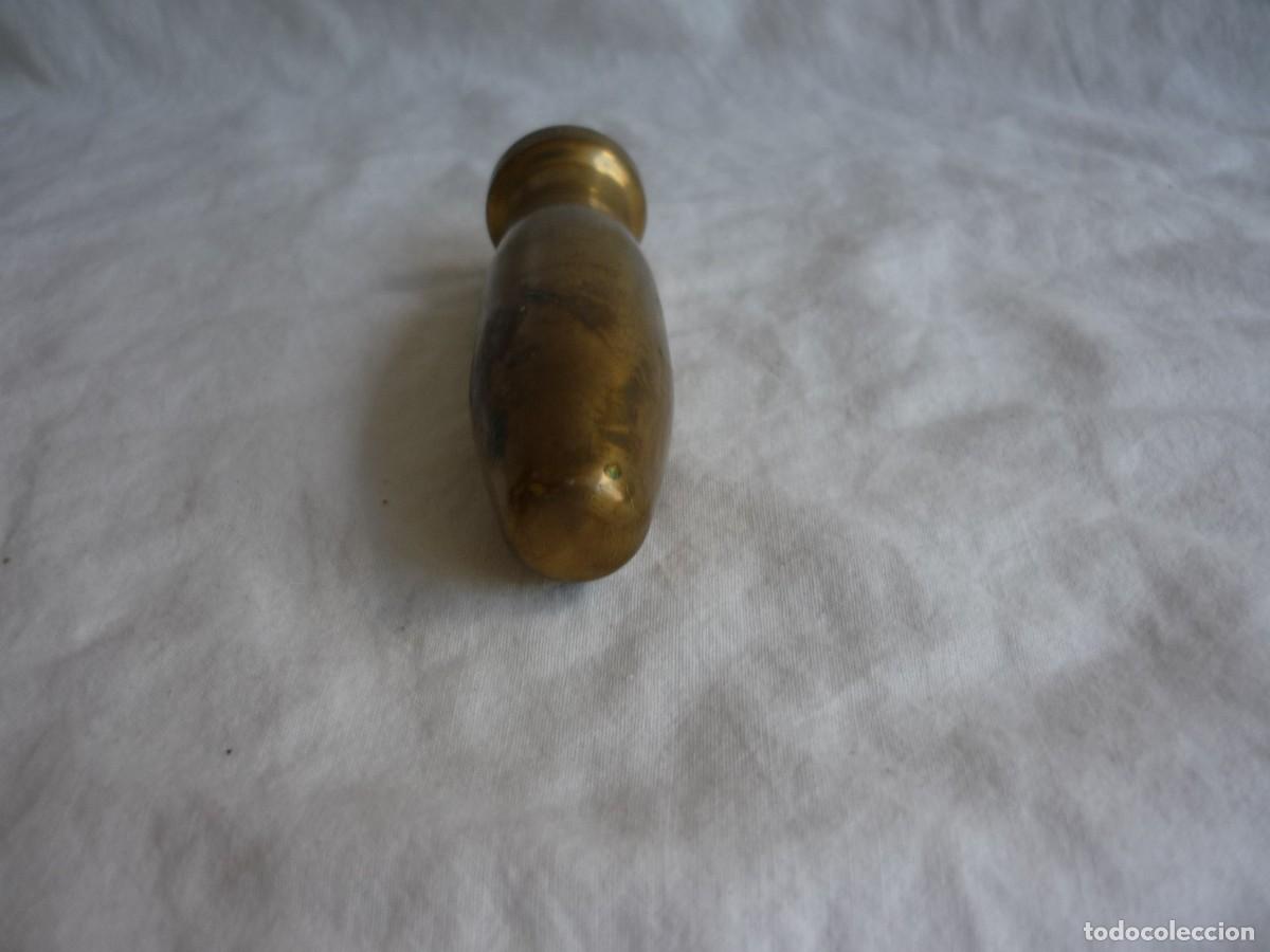 Antig&uuml;edades: Mango de bronce macizo con rosca para tornillo - Foto 5
