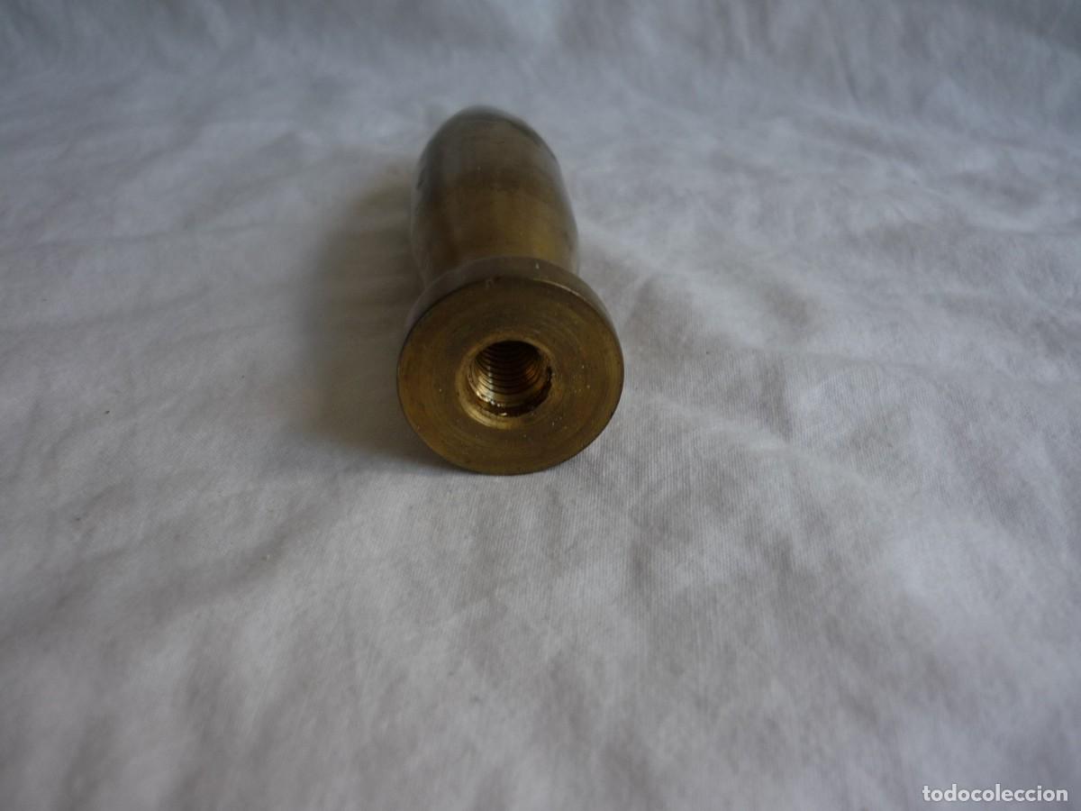 Antig&uuml;edades: Mango de bronce macizo con rosca para tornillo - Foto 6