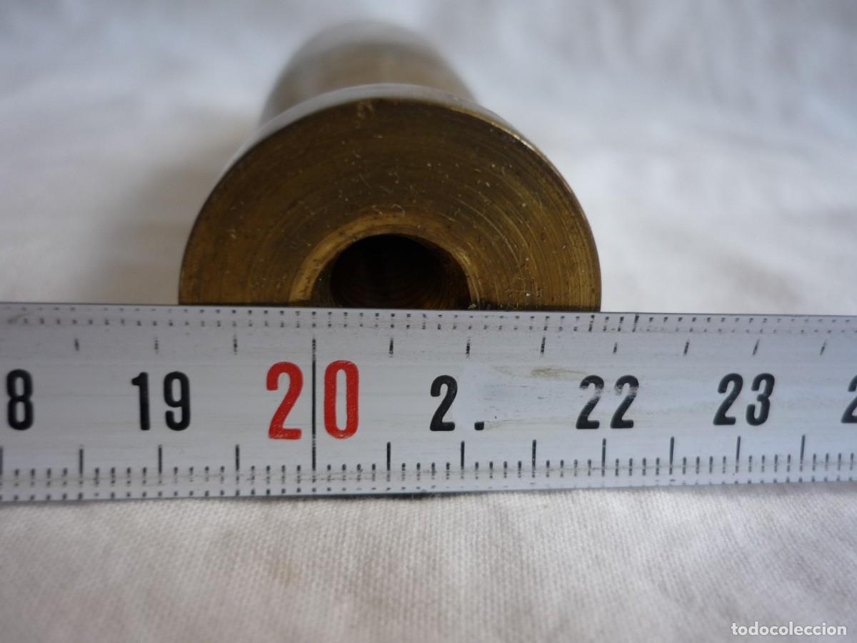 Antig&uuml;edades: Mango de bronce macizo con rosca para tornillo - Foto 9
