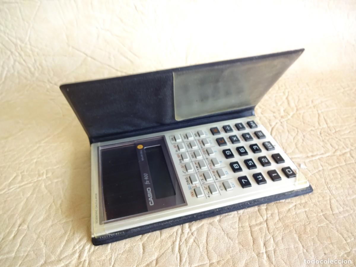 Antig&uuml;edades: calculadora casio fx900 solar funcionando - Foto 3