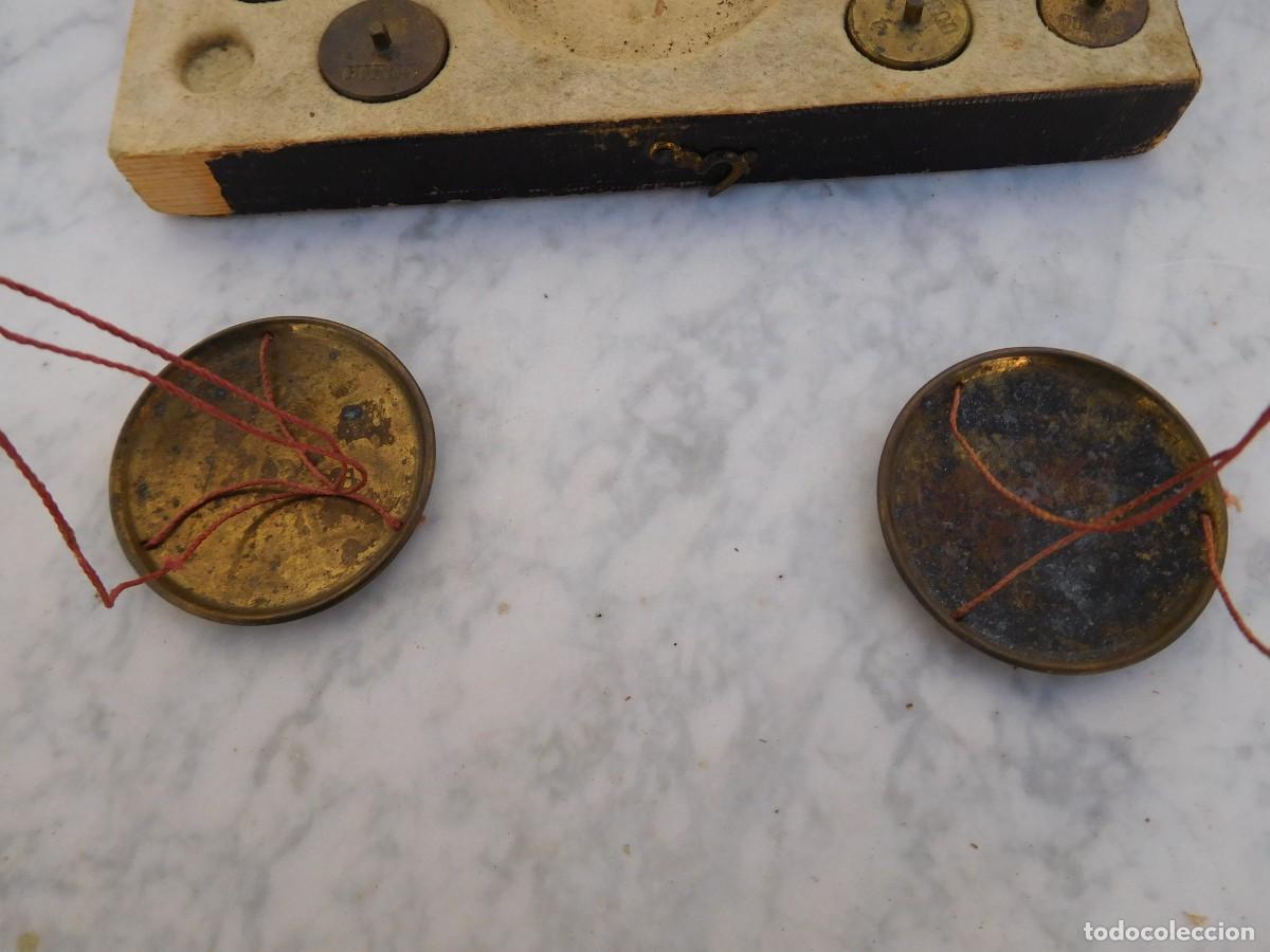 Antig&uuml;edades: Balanza antigua con pesas - Foto 6