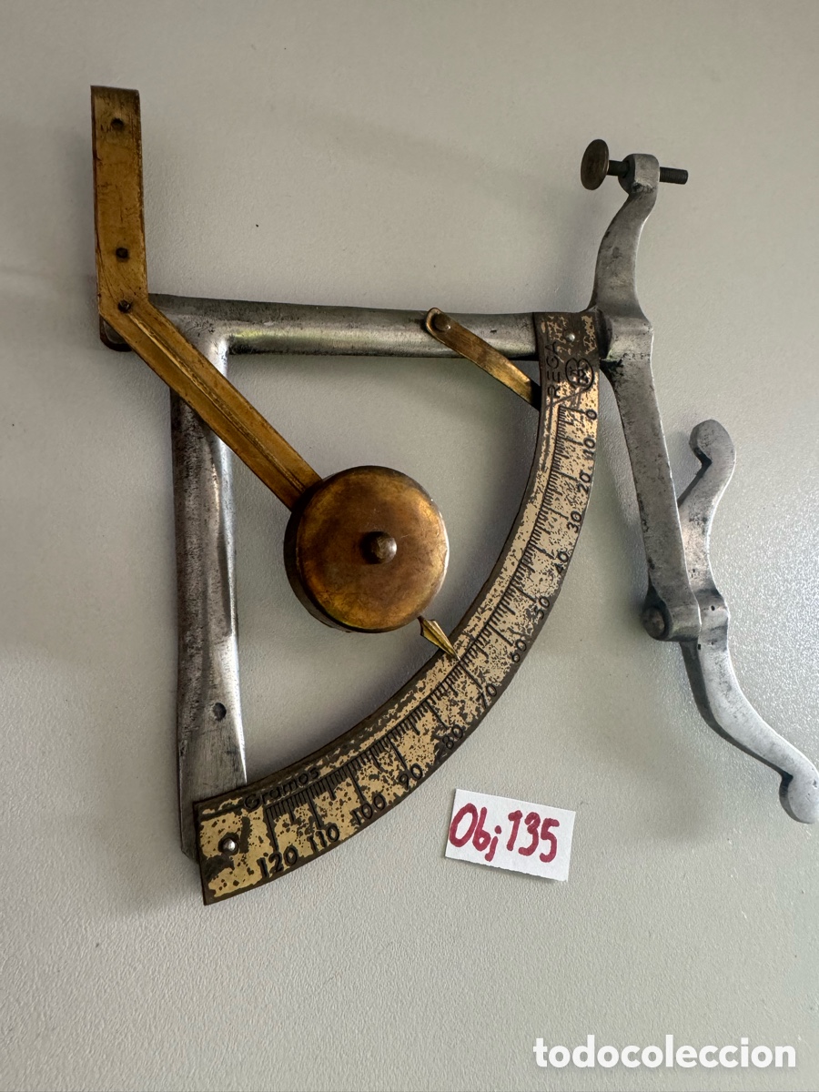 Antig&uuml;edades: BASCULA ANTIGUA DE CORREOS - Foto 3