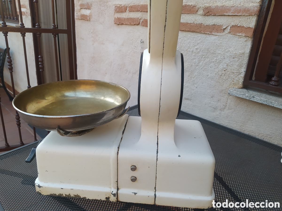 Antig&uuml;edades: Bascula balanza MOBBA comercio ultramarinos - Foto 6