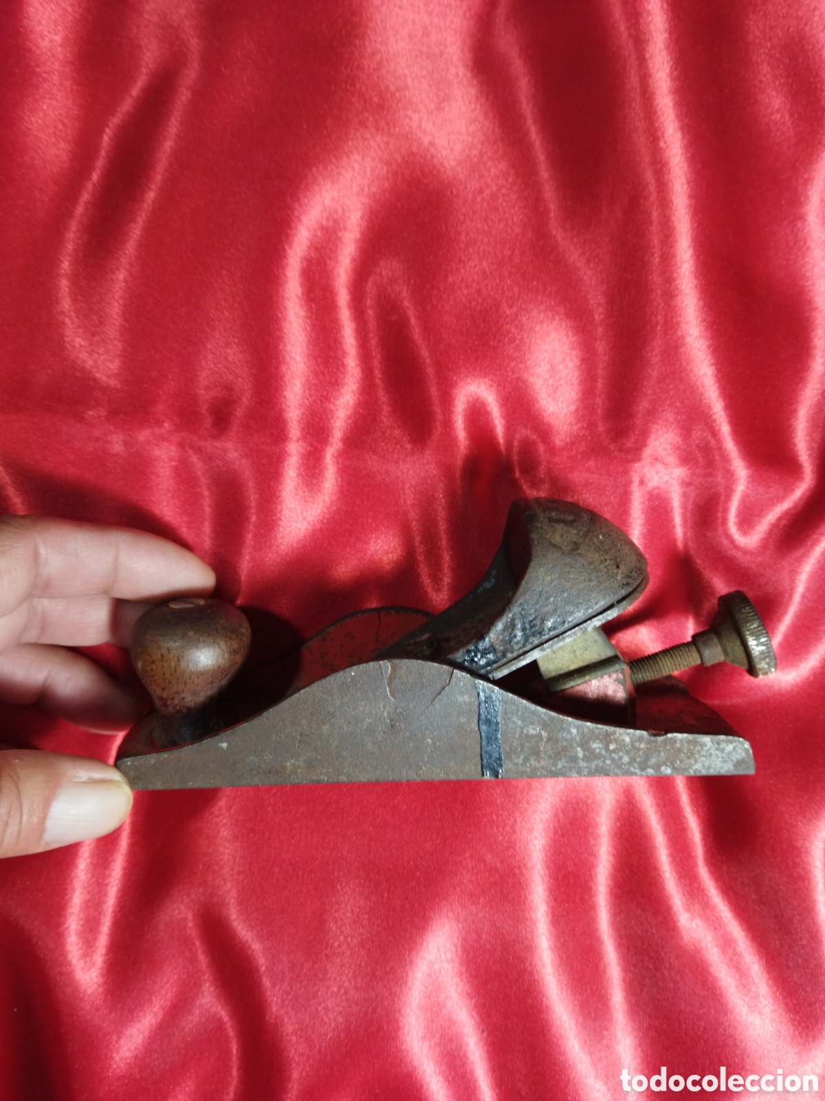 Antig&uuml;edades: Cepillo carpintero vintage - Foto 2