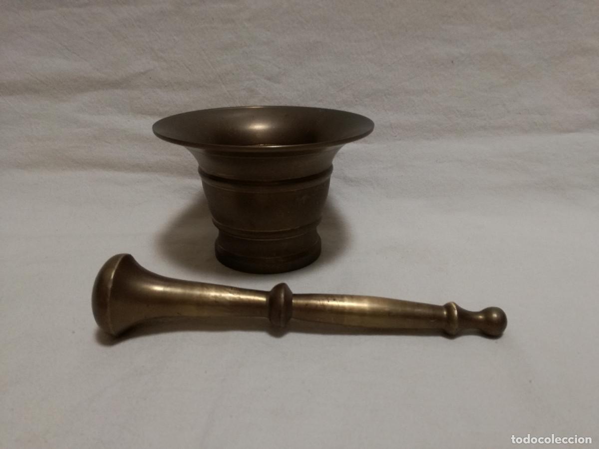 Antig&uuml;edades: ALMIREZ O MORTERO DE BRONCE / LATON - Foto 1