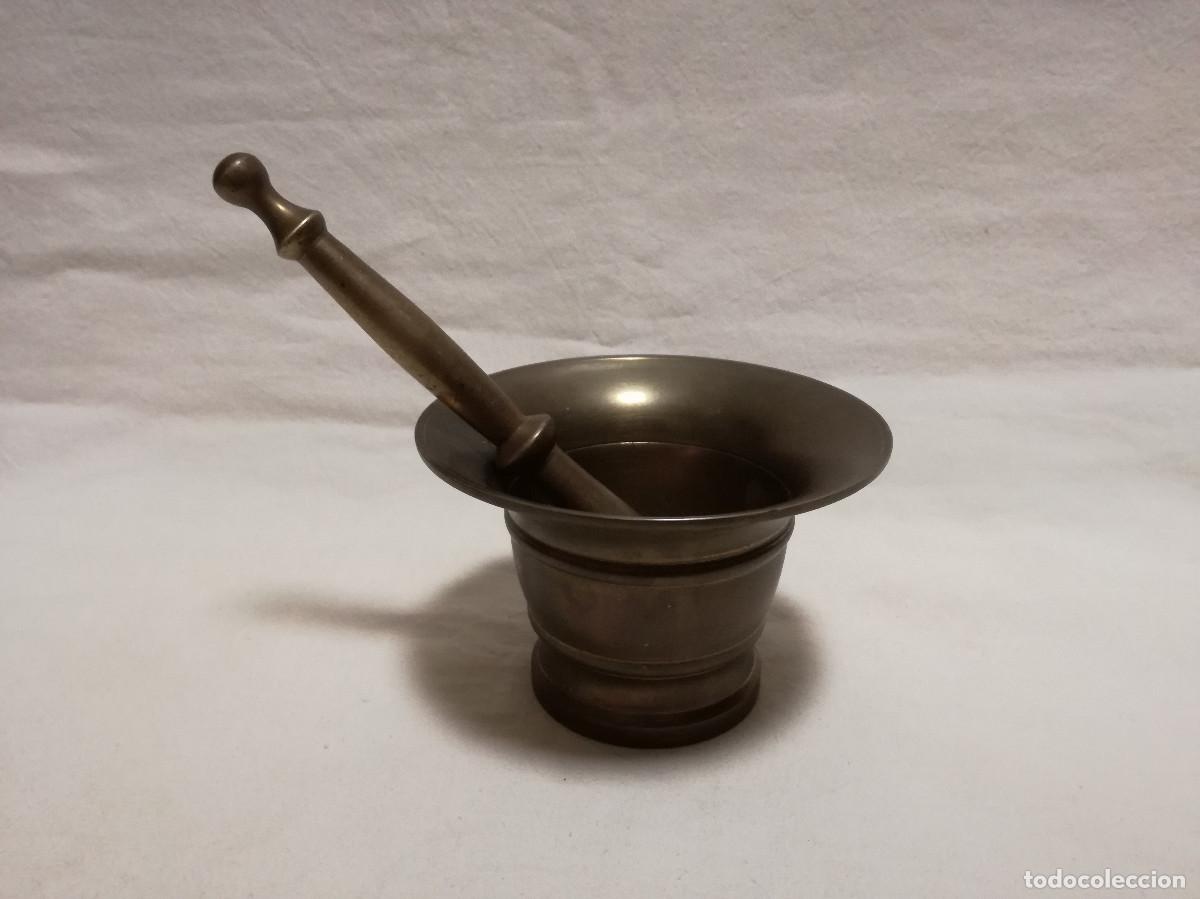 Antig&uuml;edades: ALMIREZ O MORTERO DE BRONCE / LATON - Foto 11