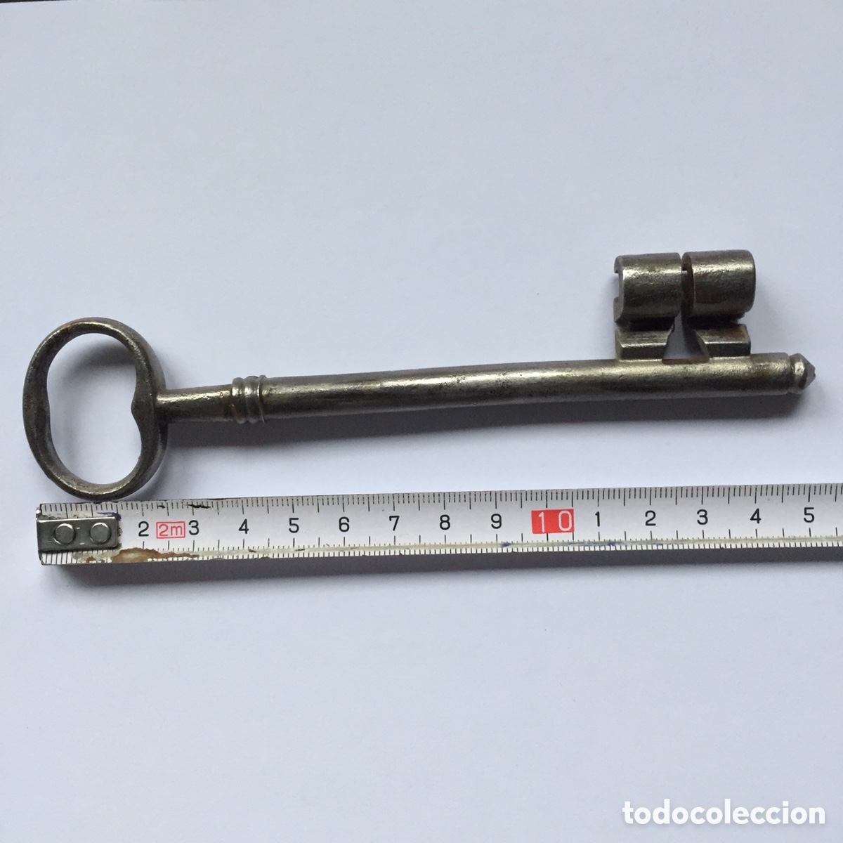Antig&uuml;edades: LLAVE FORJA ANTIGUA CURIOSA - Foto 2