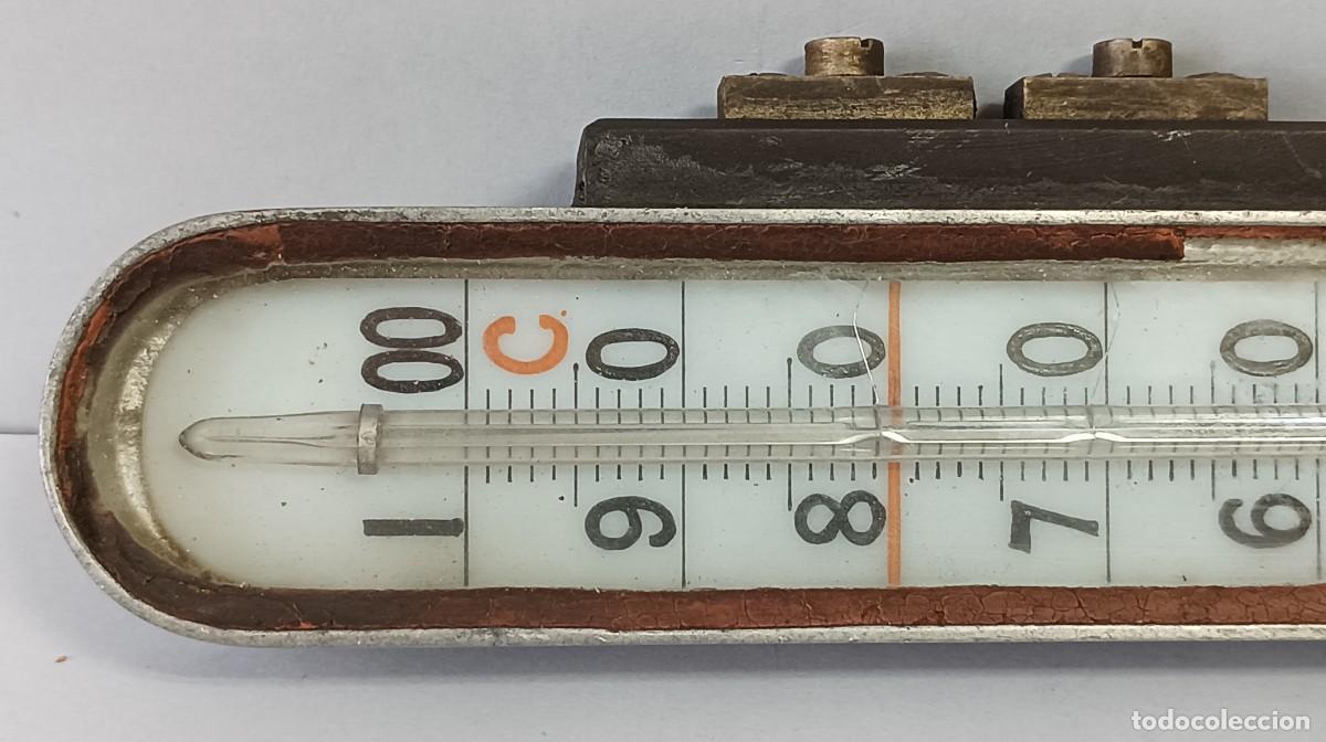 Antig&uuml;edades: ANTIGUO TERMOMETRO INDUSTRIAL, 40 CM. - Foto 3