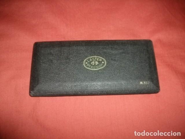 Antig&uuml;edades: CAJA DE COMP&Aacute;S COMPASES LASTER PRECISI&Oacute;N 13 PIEZAS MODELO 312 - Foto 2