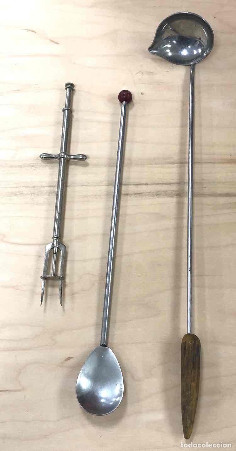 Antig&uuml;edades: LOTE DE 3 OBJETOS SIGLO XIX. - Foto 1