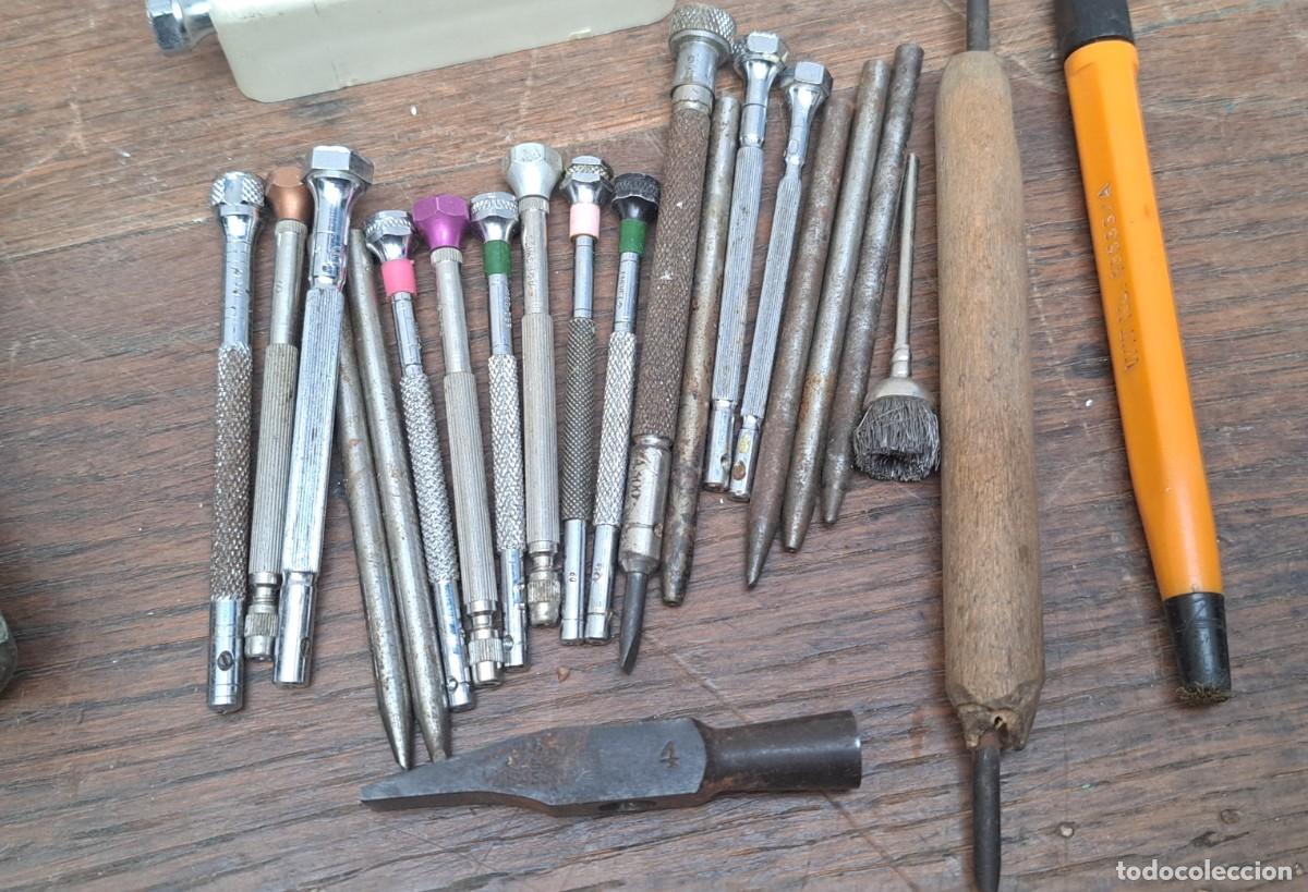 Antig&uuml;edades: Herramientas de relojero - Foto 5