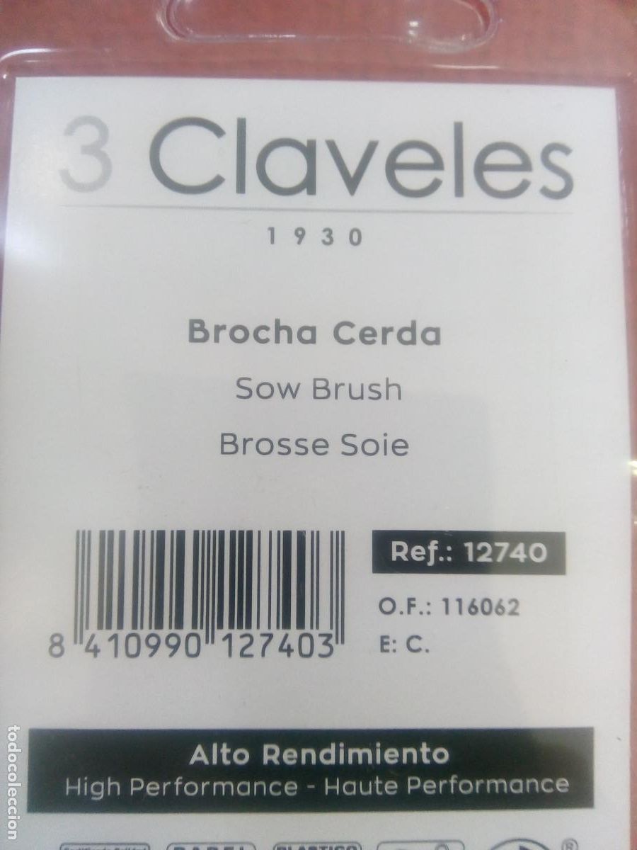 Antig&uuml;edades: BROCHA AFEITAR PRECINTADA - Foto 4