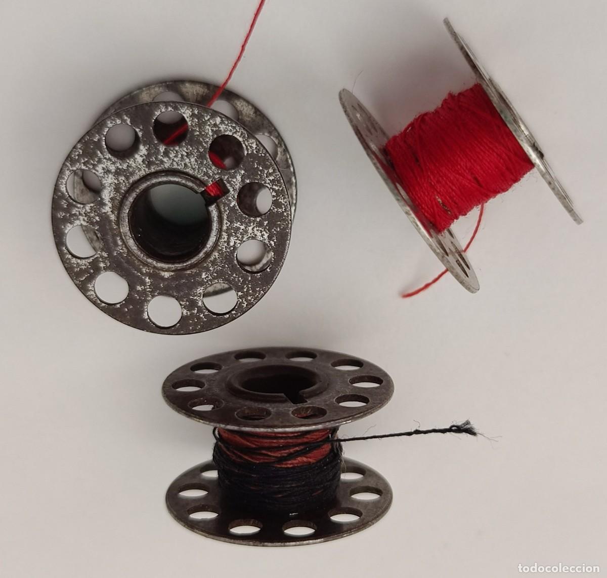 Antig&uuml;edades: Canillas Maquina de Coser - Foto 7