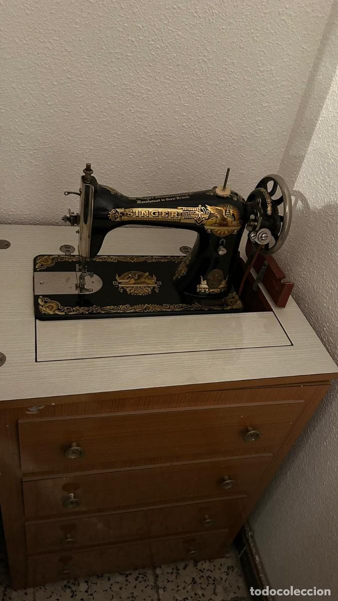 maquina de coser modernista marca singer esfing - Compra venta en  todocoleccion