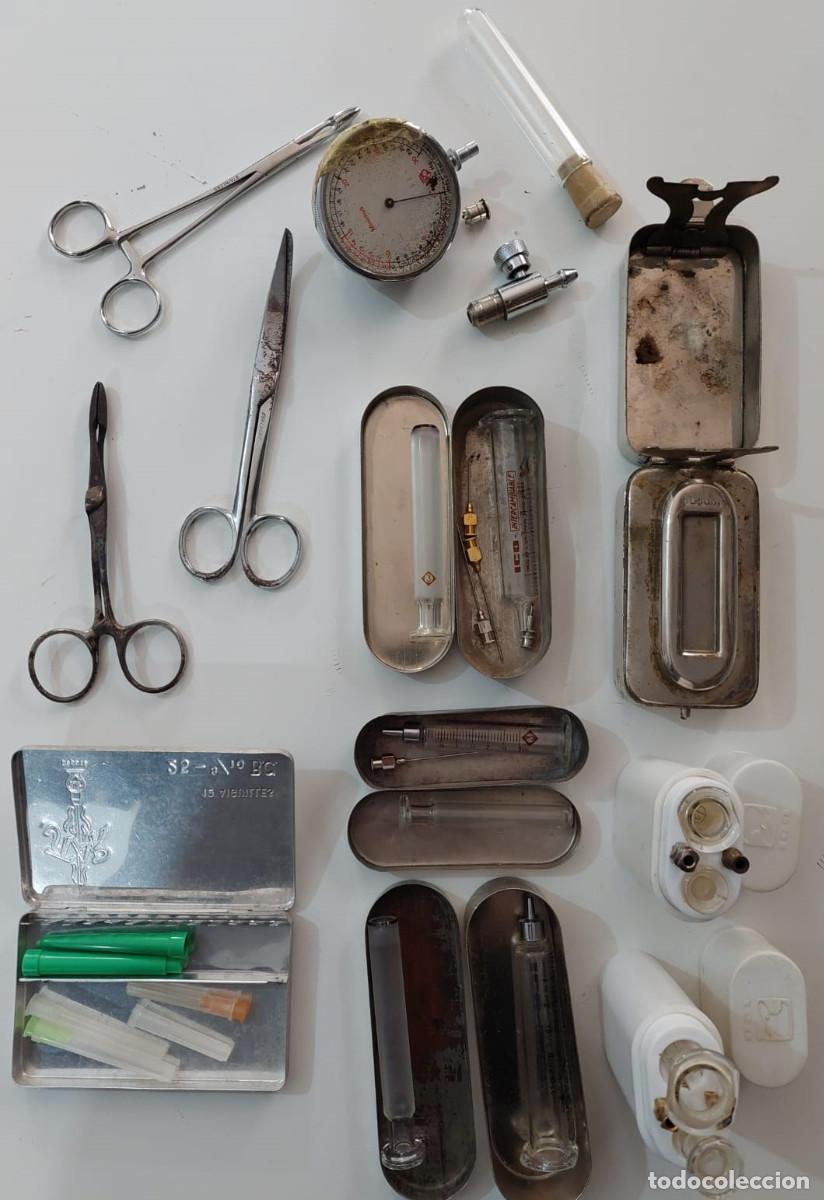 Antig&uuml;edades: LOTE ANTIGUO MATERIAL MEDICO - Foto 4